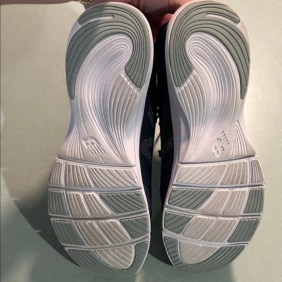 Navy and Blue Athletic Sneakers - Picture 2 of 2